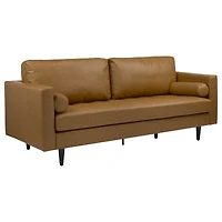 Faux-leather Sofa
