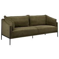 3 Seat  Green Sofa
