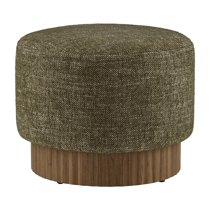 Ottoman Khaki & Walnut