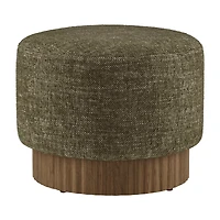 Ottoman Khaki & Walnut
