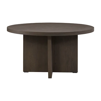 Wooden Round Coffee Table