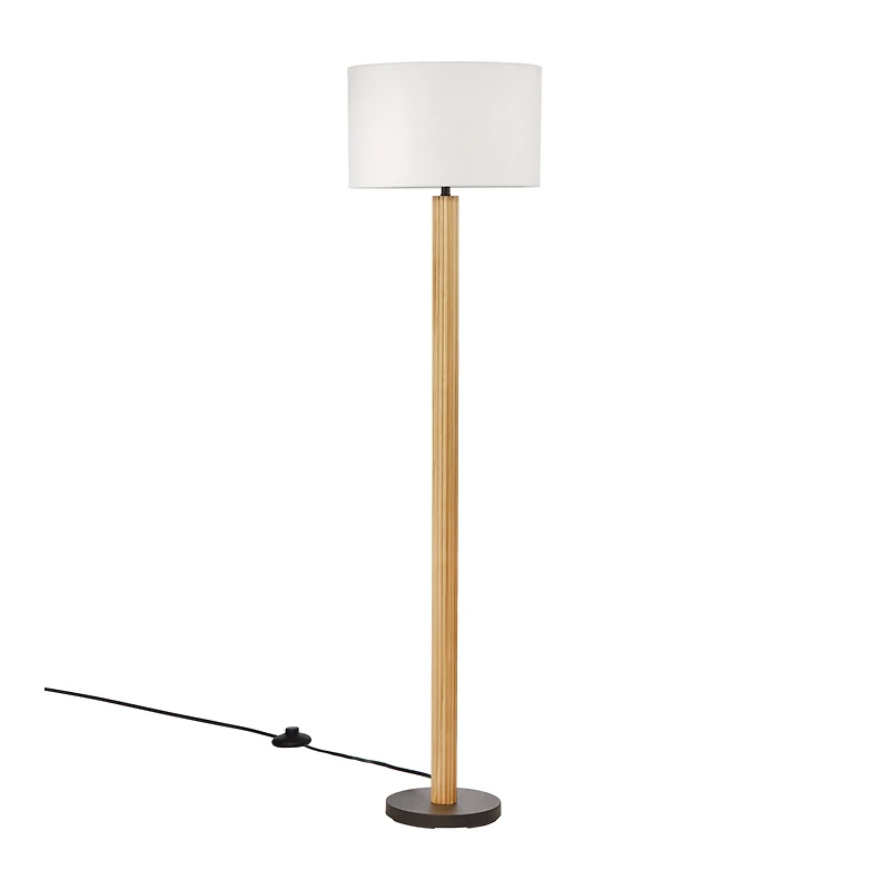 Wooden Floor Lamp