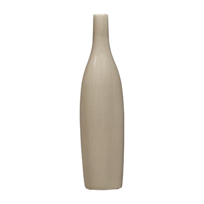 Beige Ceramic Vase