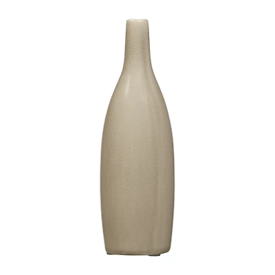 Small Ceramic Beige Vase