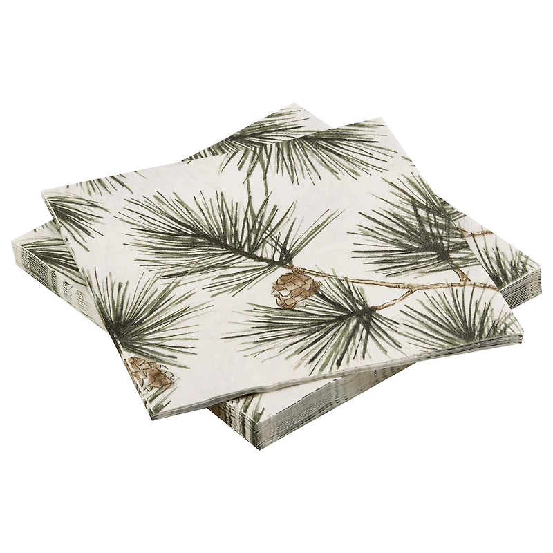 Set of 20 Pine Tree Napkins