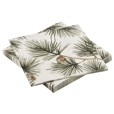 Set of 20 Pine Tree Napkins
