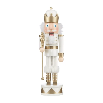 White and Gold Nutcracker