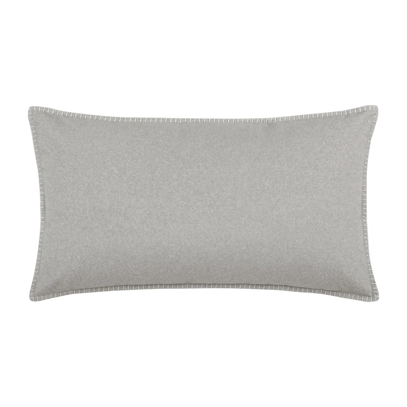 Grey Waverly Decorative Lumbar Pillow