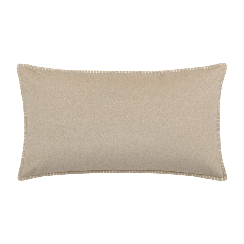 Beige Waverly Decorative Lumbar Pillow