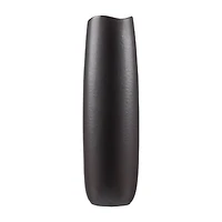 Uneven Black Vase
