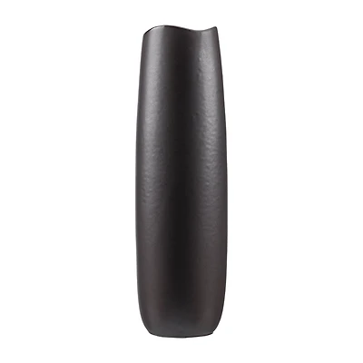 Uneven Black Vase
