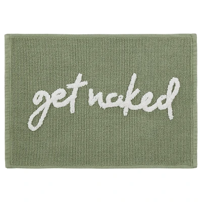Green Get Naked Bath Mat