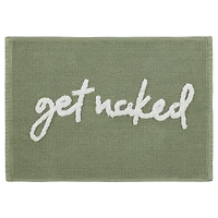 Green Get Naked Bath Mat
