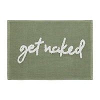Green Get Naked Bath Mat
