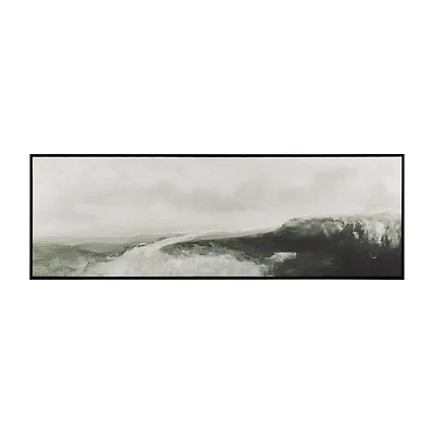 River Landscape Framed Art