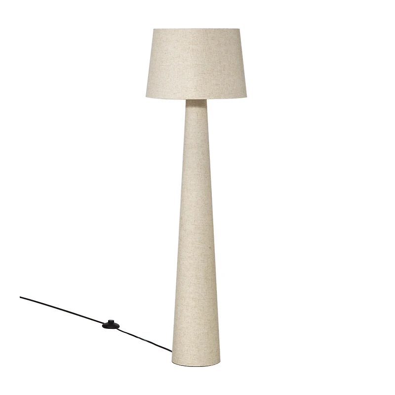 Linen Fabric Floor Lamp