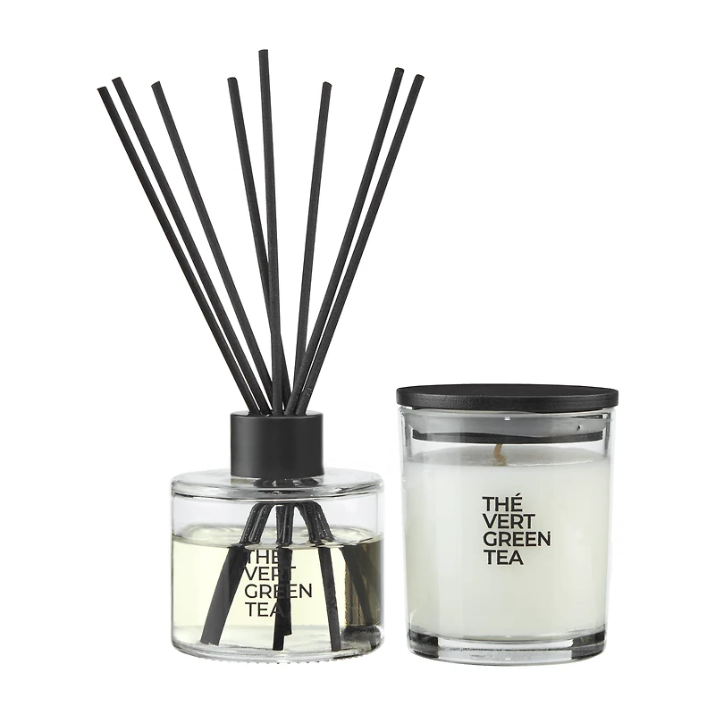 Green Tea Diffuser and Candle Set