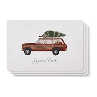 Set of 4 Xmas Placemats