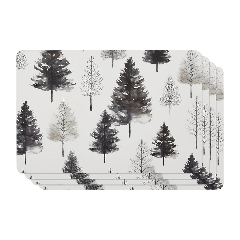 Set of 4 Tree Placemats
