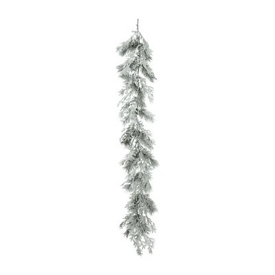 Garland with LED and Snow