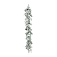 Garland with LED and Snow