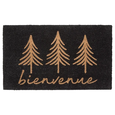 Bienvenue Holiday Doormat