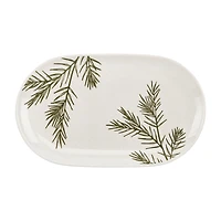 Oval Pine Serving Plate