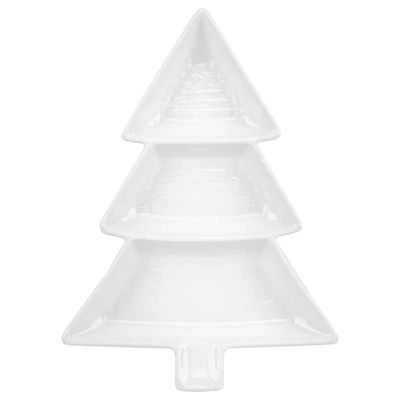 Tree Sectional Serving Plate