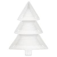 Tree Sectional Serving Plate