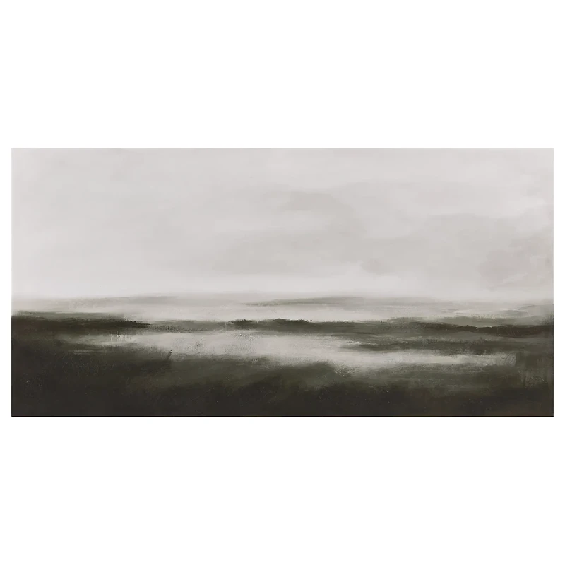 Gel-Embellished Natural Landscape Framed Art