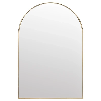 Gold Arched Mirror