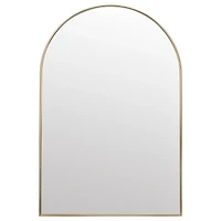 Gold Arched Mirror