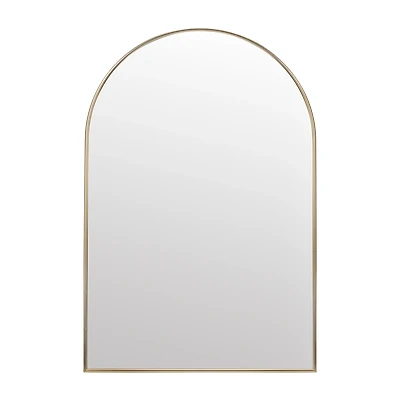 Gold Arched Mirror