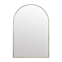 Gold Arched Mirror