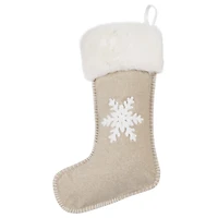 Fogo Snowflake Xmas Stocking