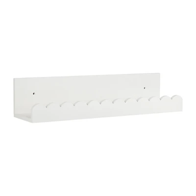 Scalloped Wall Shelf