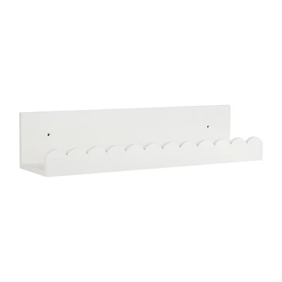 Scalloped Wall Shelf