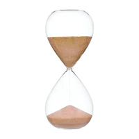 Hourglass with Pink and Gold Sand