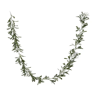 Garland With White Beads