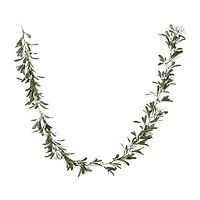 Garland With White Beads