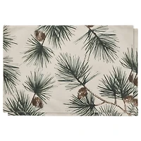 Set of 2 Pinecone Placemats