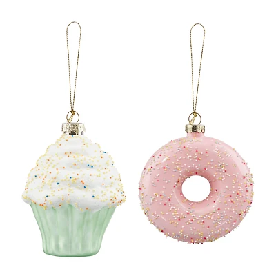 Set of 2 Treats Ornaments