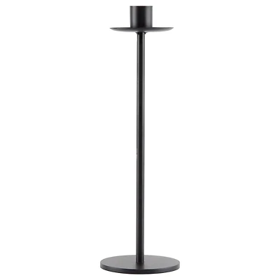 Medium Black Iron Taper Candle Holder