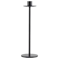 Medium Black Iron Taper Candle Holder