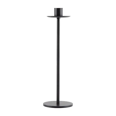 Medium Black Iron Taper Candle Holder