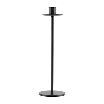 Medium Black Iron Taper Candle Holder
