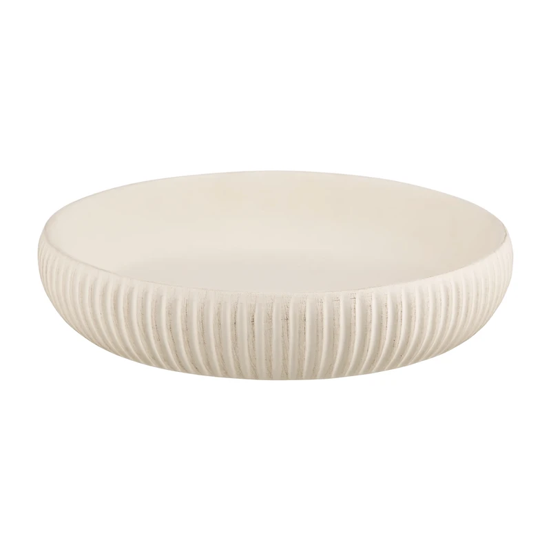 Ribbed Ceramic Bowl