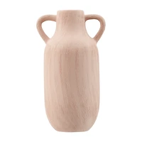 Ceramic Red Vase with Handles