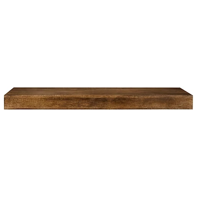 Long Mango Wood Floating Shelf