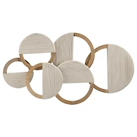Mango Wood Circles with Rope